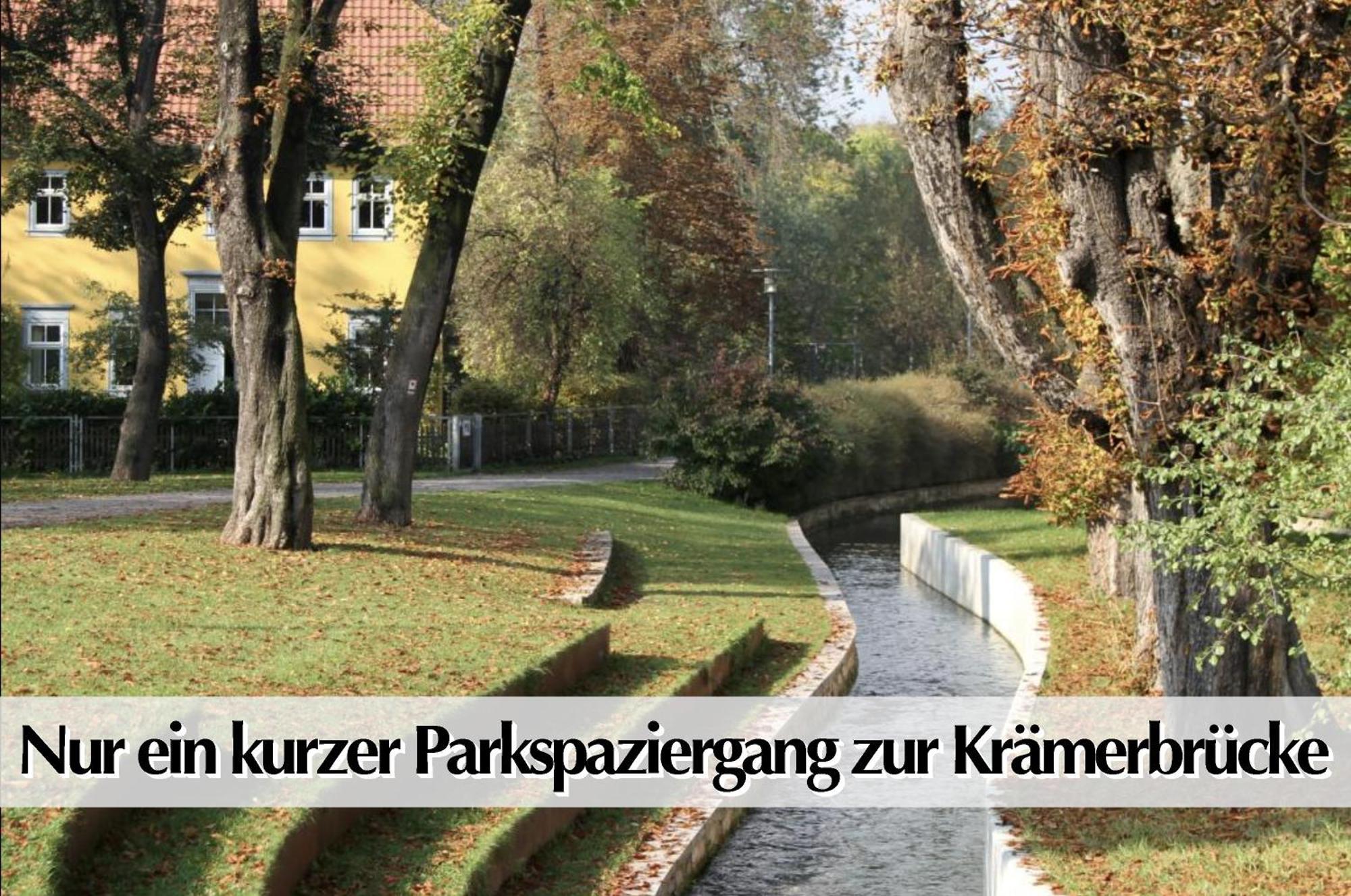 Stadtperle Am Plaetschernden Wasser - 50M2 2R Malerische Fewo In Top Lage Erfurt Eksteriør billede